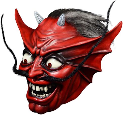 Trick Or Treat Studios Iron Maiden Number of the Beast Devil Adult Latex Costume Mask in Saudi Arabia