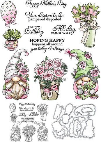 Sewing Machine Stamps and Die Cuts for Card Making Scissors Needle Thread Transparent Silicone Clear Stamp and Metal Cutting Dies Sets for DIY Scrapbooking Paper Crafting Seals Decorative Supplies in Saudi Arabia