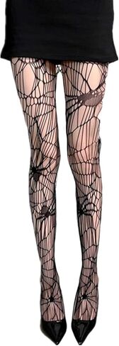 PPX Snake Fishnet Tights, Spider Fishnets, Moon Tights, Fish Net Stockings for Women Sexy in Saudi Arabia