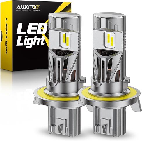 مصابيح AUXITO 9005 H11 LED HB3 H8 H9، 100000LM فائقة السطوع، التوصيل والتشغيل، عمر طويل، بدون وميض، توافق 99%، 4 قطع in Saudi Arabia