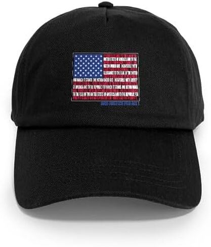 CafePress Pledge of Allegiance Flag Cap Adjustable Baseball Cap in Saudi Arabia
