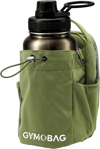 Magnetic Gym Bag Women-Magnetic Water Bottle Holder for Gym-Magnet Bag- Small Waterproof Crossbody Sling for Men&Women with AirTag Pocket-Strong Magnets-Bottle&Phone Holder-Ideal for Travel in Saudi Arabia