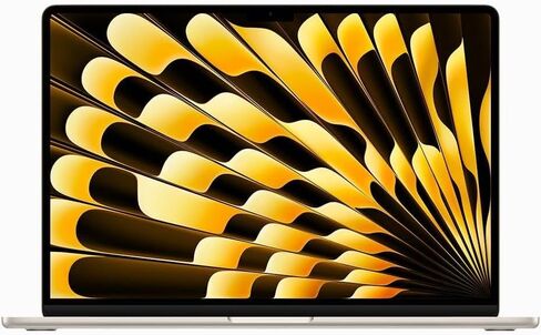 2023 Apple MacBook Air with Apple M2 Chip with 8-Core CPU/10-Core GPU (15-inch, 8GB RAM, 256GB SSD Storage) (QWERTY English) Starlight (Renewed) in Saudi Arabia