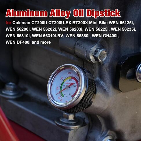 55201 ترقية سبائك الألومنيوم مقياس النفط المغناطيسي ل المفترس 212cc 196cc 224cc كولمان CT200U CT200U-EX BT200X MB200 دراجة صغيرة KT196 الذهاب كارت in Kuwait