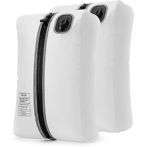 حقيبة ضغط كهربائية من Reeyee، مكعب تعبئة محمول للسفر سعة 20 لتر مع مضخة مدمجة، قابلة لإعادة الشحن من النوع C، مادة TPU المقاومة للماء، توفر مساحة 60% (2، أسود) in Kuwait