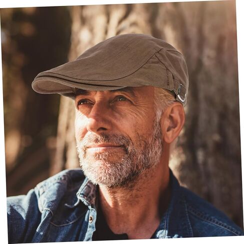 LIFKOME Berets Mens Driving Cap Mens Beret Hats Men’s Hats Newsboy Hat Beret Newsboy Cap Driver Hat in Saudi Arabia