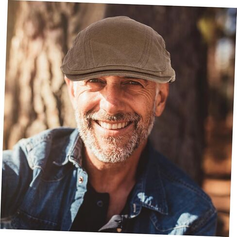 LIFKOME Berets Mens Driving Cap Mens Beret Hats Men’s Hats Newsboy Hat Beret Newsboy Cap Driver Hat in Saudi Arabia