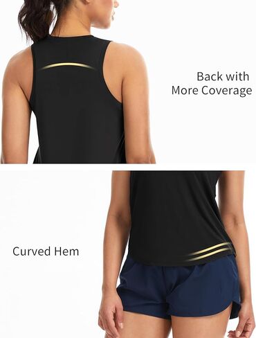 THE GYM PEOPLE Women's Racerback Workout Tank Tops Soft Breathable Yoga Running Sleeveless Athletic Shirts in Saudi Arabia