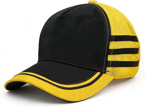 قبعات سائقي الشاحنات الشبكية الزرقاء، قبعة Snapback Thinking القماشية للنساء والرجال in Kuwait