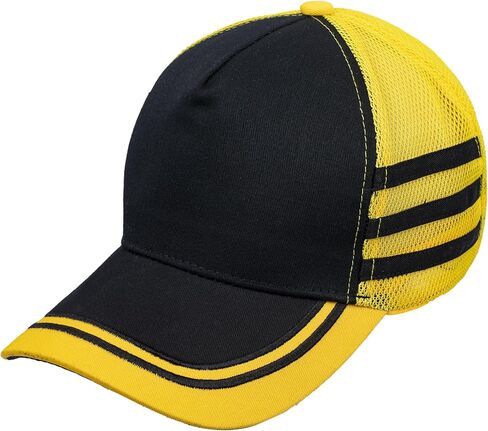 قبعات سائقي الشاحنات الشبكية الزرقاء، قبعة Snapback Thinking القماشية للنساء والرجال in Kuwait