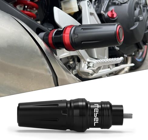 واقي تحطم عوادم الدراجات النارية متوافق مع Honda Rebel 500 300 2025 2024 2023 2017-2022 | ملحقات حماية من السقوط منزلق الإطار CMX500 CMX300 (أزرق) in Kuwait