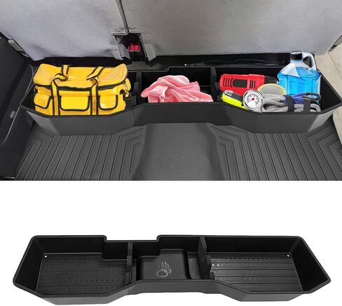 Car Underseat Storage Box Fitment for Chevy Silverado/GMC Sierra 1500 2500HD 3500HD (2007-2018 4-Door Models) in Saudi Arabia