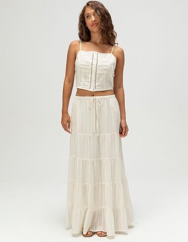 Patrons of Peace Lotus Womens Maxi Skirt in Saudi Arabia