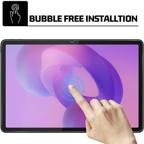 واقي شاشة لجهاز Lenovo Tab M11 (2024) مقاس 11 بوصة، طبقة من الزجاج المقوى عالي الدقة بالكامل، شفاف عالي الدقة، صلابة 9H، بدون فقاعات [عبوة من قطعتين] in Kuwait
