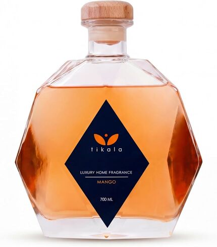 Luxury Reed Diffuser - 23.67 FL OZ - 700 ML - Home Fragrance - Odor Eliminator - Scent Diffuser - Reed Diffuser for Bathroom - Gift Luxury Diffuser -Home Decor Fragrance - Crystal Bottle in Saudi Arabia