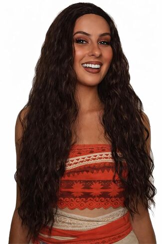 ALLAURA إمرأة طويل شقراء مجعد شعر مستعار مع الانفجارات 70's الباروكات ديسكو زي شعر مستعار الريش نفض الغبار in Kuwait