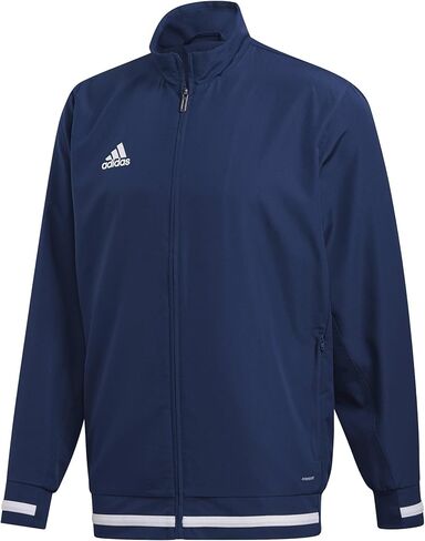 جاكيت منسوج بسحاب كامل من adidas Team 19 | قوة أحمر/أبيض | صغير in Kuwait