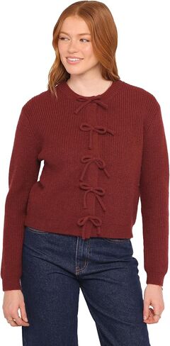 Petal & Pup Womens Wilde Bow Front Cardigan in Saudi Arabia