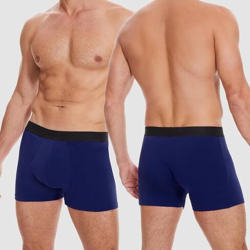 3 PCS Men's Boxer Briefs for Moisture Wicking Briefs Underwear Breathable in Saudi Arabia