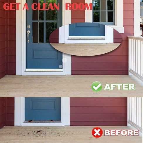 Door Sweep for Bottom of Door, Self-Adhesive Door Draft Stopper, Triangular Design Ensures Draft Stopper Straight and Durable, Stripping Seal for Dust, Noise, and Air Insulation, White, 39" in Saudi Arabia