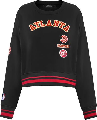 سويت شيرت نسائي من Pro Standard NBA Retro Classics ناعم من الخلف فرينش تيري برقبة مستديرة in Saudi Arabia