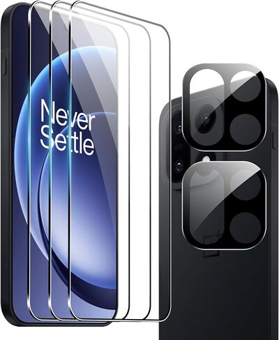 واقي شاشة Samsung Galaxy S24 FE، [3+3+1 حزمة] طبقة من الزجاج المقسى + واقي عدسة الكاميرا + ملحقات موضع التركيب، بدون فقاعات، مضاد للخدش in Kuwait