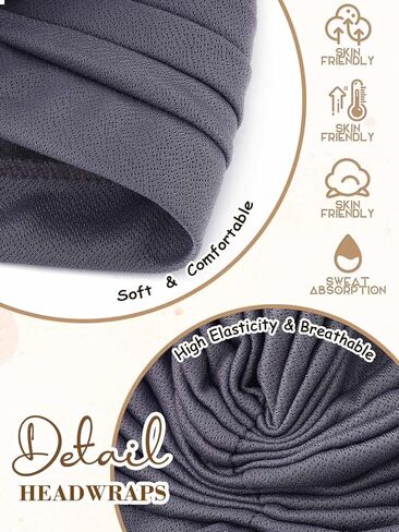 Woeoe Women Auto Gele Headwraps Gold Flower African Turban Pre Tied Beanie Caps Headwear in Saudi Arabia