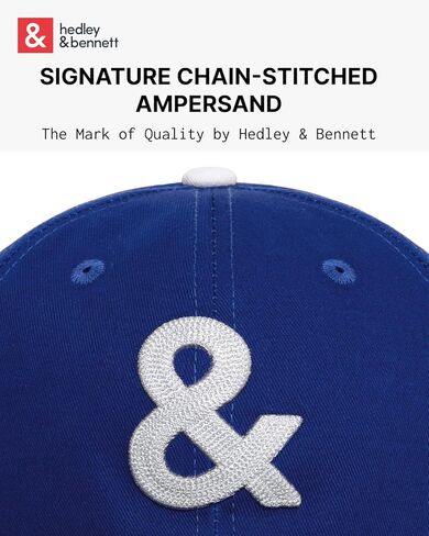 hedley & bennett Chef Hat - Premium Cotton Canvas Baseball Cap Design for Chefs & Home Cooks in Saudi Arabia