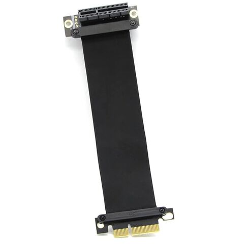 كابل تمديد 10Gtek PCIe 3.0، X4 إلى X4، M إلى F، مستقيم إلى مستقيم، طول الكابل 20 سم، P322MF1120 in Saudi Arabia