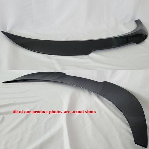 Rear Spoiler Wing Compatible with 2017 2018 2019 2020 2021 2022 2023 Tesla Model 3 Rear Trunk Lip PSM Style, Gloss Black in Saudi Arabia
