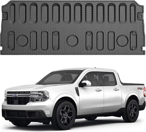 حصيرة الباب الخلفي للشاحنة من Mixsuper لسيارة Toyota Tundra 2022 2023 2024 2025 2026، بطانة الباب الخلفي بديلة لحماية الباب الخلفي لجميع الأحوال الجوية لملحقات التندرا in Kuwait