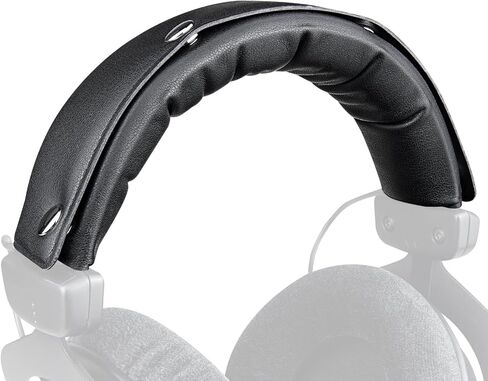 طقم وسادة رأس بديلة من SOULWIT لـ Beyerdynamic DT770/DT770M/DT770Pro/DT770 Pro HT/DT 790/DT797/DT880/DT880 Pro/DT880 Pro HT/DT990/DT990 Pro/HS200/HS400/MMX 300 (الجيل الثاني) - أسود in Saudi Arabia