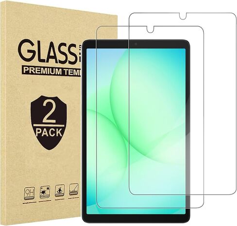 [عبوة من قطعتين واقي شاشة لجهاز Galaxy Tab A 10.1 بوصة 2019، واقي غشاء من الزجاج المقوى لهاتف Samsung SM-T510/T515/T517 طراز مضاد للخدش صلابة 9H خالية من الفقاعات شفافة in Kuwait