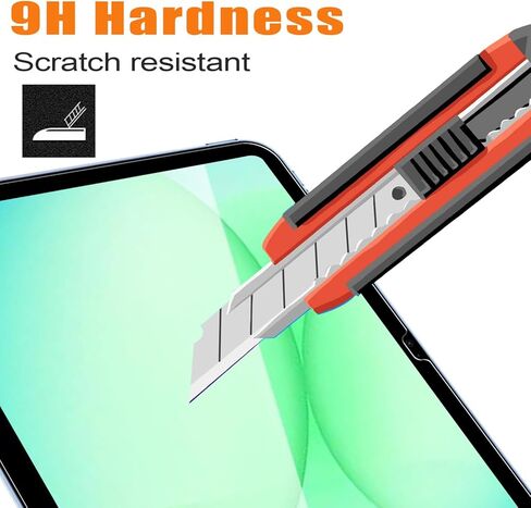 [عبوة من قطعتين واقي شاشة لجهاز Galaxy Tab A 10.1 بوصة 2019، واقي غشاء من الزجاج المقوى لهاتف Samsung SM-T510/T515/T517 طراز مضاد للخدش صلابة 9H خالية من الفقاعات شفافة in Kuwait