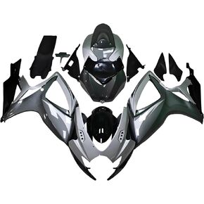 WYNMOTO فقاعة مزدوجة الزجاج الأمامي الأسود لكاواساكي ZX14R ZX-14R ZZR1400 النينجا 2006 2007 2008 2009 2010 2011 2012 2013 2014 2015 2016 (أسود) in Kuwait