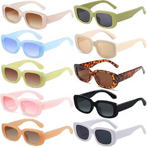 نظارات شمسية للنساء من Fsmiling نظارات شمسية للحفلات كبيرة الحجم 90s ظلال زي النظارات - 10/20 حزمة in Kuwait