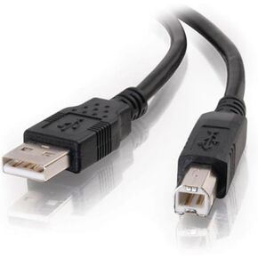 C2G 28104 5m USB Cable - USB 2.0 A to B Cable Black (16.4ft) in Saudi Arabia