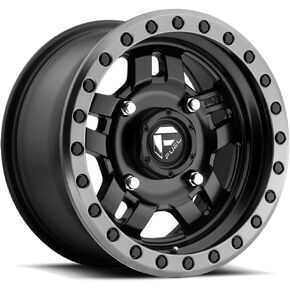 الوقود D557 Anza ATV/UTV 14x7 4x156 +13 مللي متر حافة عجلة سوداء غير لامعة in Kuwait