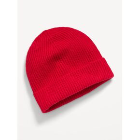 Old Navy Unisex Rib-Knit Cuffed Beanie for Toddler - Robbie Red in Kuwait