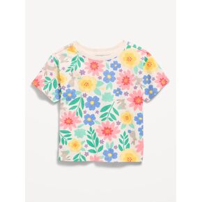 تي شيرت بأكمام قصيرة مطبوع عليه Old Navy للفتيات الصغيرات - Spring Symphony in Kuwait