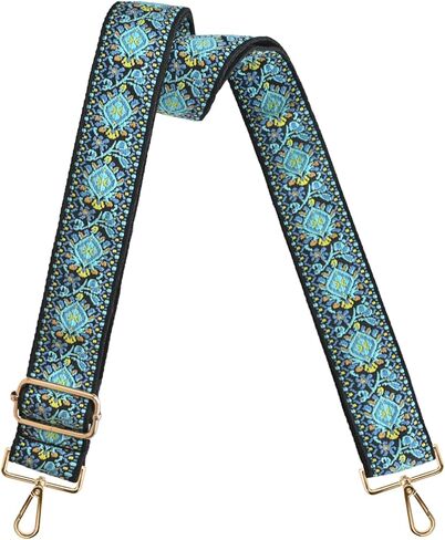 Purse Strap Wide Replacement Crossbody Bag Straps, 1.5" Handbag Shoulder Strap, Adjustable Tote Belt (Pink-Gold Buckle) in Saudi Arabia