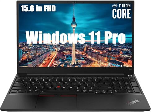 Lenovo ThinkPad E15 Gen 3 AMD Laptop | 1920x1080 FHD | Ryzen 5-5500U - 1TB SSD Hard Drive - 24GB RAM | 6 cores @ 4.0 GHz Win 11 Pro (Renewed) in Saudi Arabia