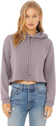 APPAREL GLOBE Women's Cropped Fleece Hoodie in Saudi Arabia