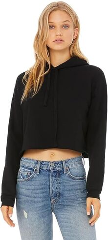 APPAREL GLOBE Women's Cropped Fleece Hoodie in Saudi Arabia