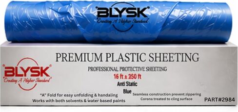 Automotive Cover Plastic sheeting 16' X 350' (Blue) in Kuwait