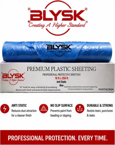 Automotive Cover Plastic sheeting 16' X 350' (Blue) in Kuwait