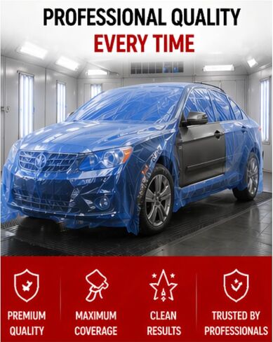 Automotive Cover Plastic sheeting 16' X 350' (Blue) in Kuwait