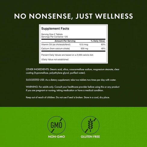 Swanson Calcium Citrate & Vitamin D 250 Tabs in Saudi Arabia