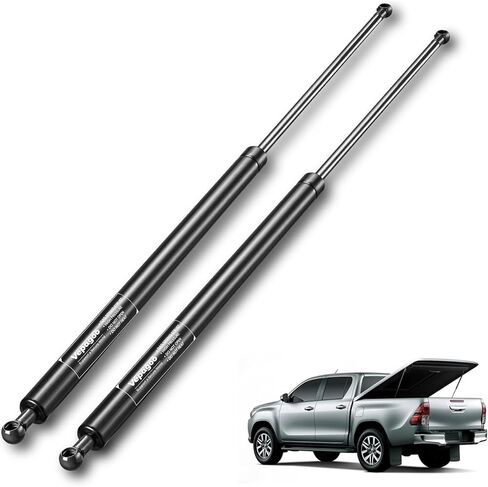 Vepagoo 27in 45lb Gas Strut، St270edi-45 صدمات الغاز الربيع رفع الدعم لغطاء Tonneau Undercover Topper Pickup Truck Bed Cover Top Window، مجموعة من 2 in Kuwait