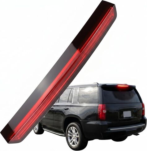مجموعة مصابيح الفرامل الثالثة LED 923-116 متوافقة مع Chevy Tahoe Suburban 2015-2020، مصباح إيقاف عالي التركيب يحل محل العدسة الحمراء 22783104، ضوء الفرامل الخلفي في مركز المفسد مقاوم للماء in Kuwait